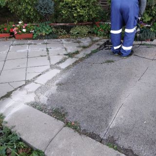 Полагане на асфалт